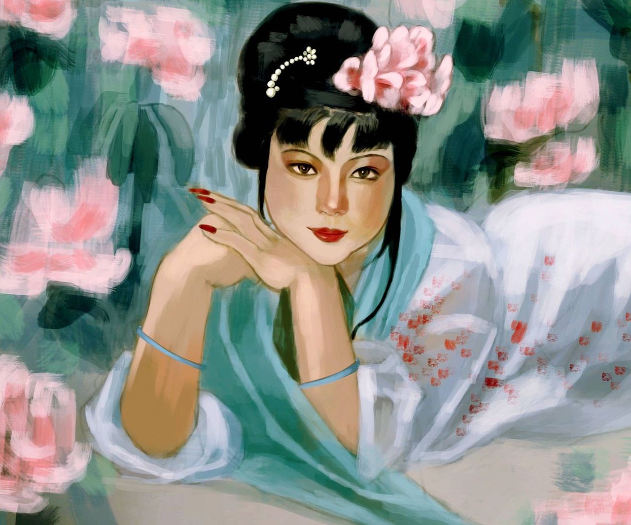 湘云（图ZMzY0NDUwMjUy） - 艺术插画 - 站酷设计师DJLIP原创素材 - 站酷ZCOOL