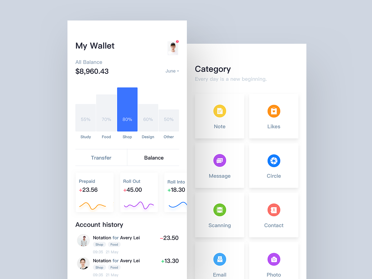 2018年终追波作品整理（图ZMTM3NDM0NzIw） - APP界面 - 站酷设计师雷蕾Calm原创素材 - 站酷ZCOOL