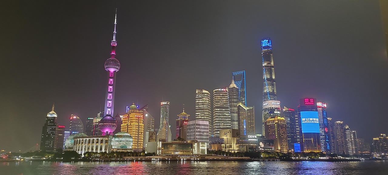 夜上海城市美景