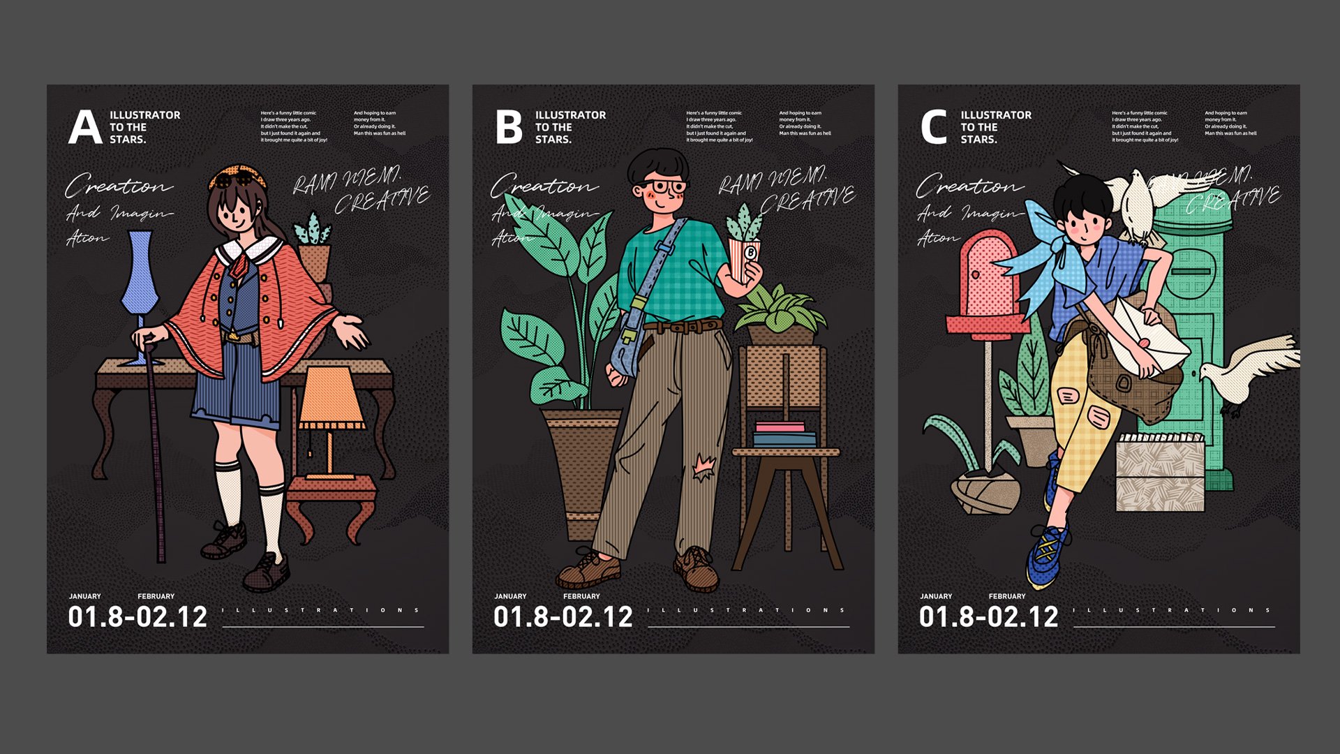 风格doodle风格所谓的doodle风格就我个人理解,就是涂鸦画风的一种