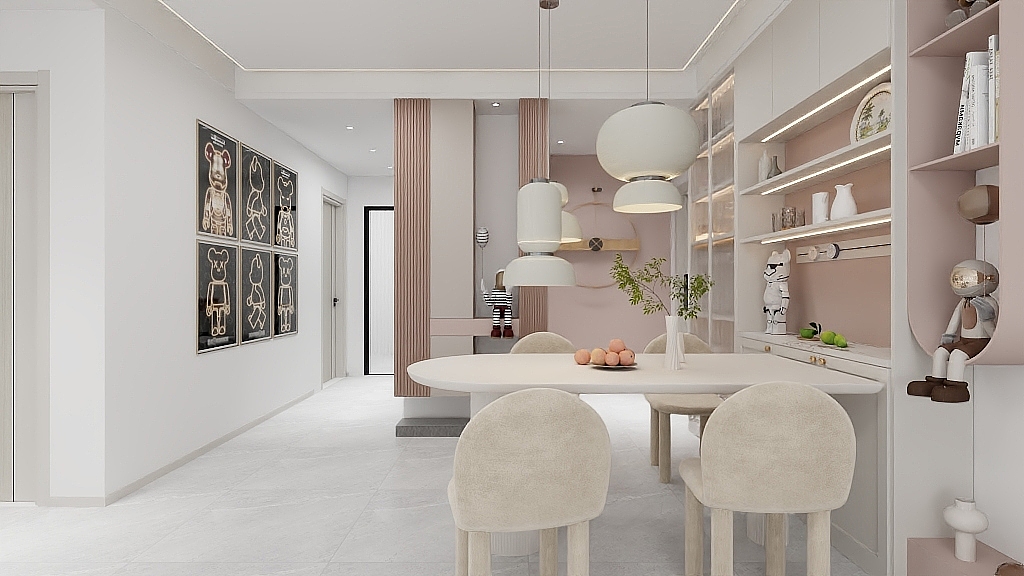 奶油风|简约温馨的室内装修风格🏠