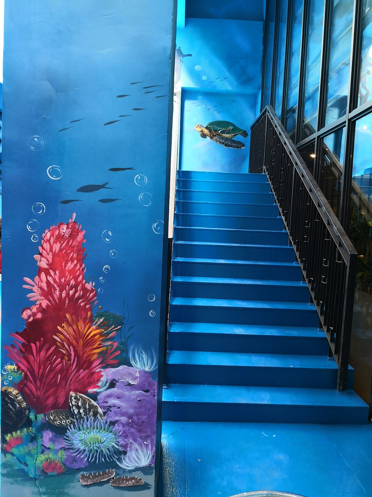 嗨海大厨小鲜匠心小馆壁画