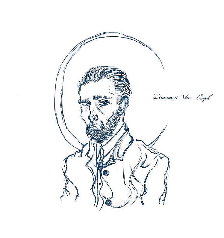 插画-挚爱梵高