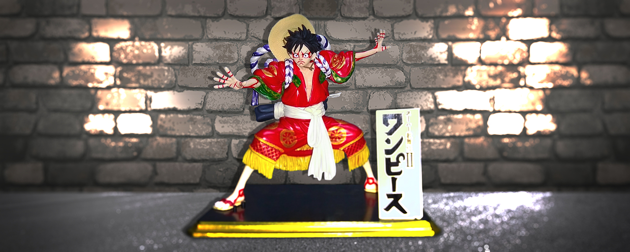 路飞歌舞伎，别样路飞手办。（图ZMTY1OTMzMjI4） - 修图/后期 - 站酷设计师盖世鸟人原创素材 - 站酷ZCOOL