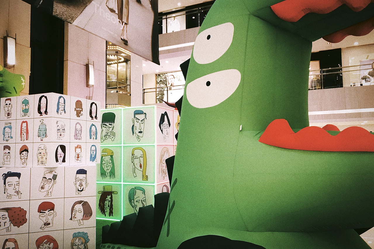 鬼迷乱眼/怪相盒子/FaceBox/西安/2019（图ZMTgxMTg3ODIw） - 展陈设计 - 站酷设计师王晨睿原创素材 - 站酷ZCOOL