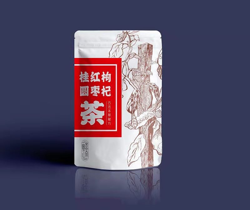 画意江南花草茶包装设计（图ZMjY2OTk3NDA0） - 包装 - 站酷设计师万物法则工作室原创素材 - 站酷ZCOOL