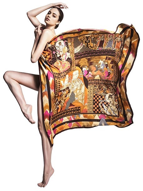 商业摄影|丝巾海报其实也可以这样拍