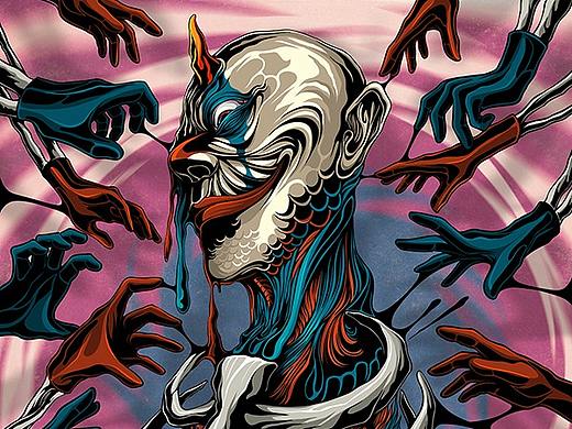 《加冕儀式》（個(gè)人主頁-ZNTA0MTA0Mjg=） - 新銳潮流插畫 - 站酷設(shè)計(jì)師佯謬原創(chuàng)素材 - 站酷ZCOOL