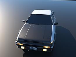 没事建模玩—AE86