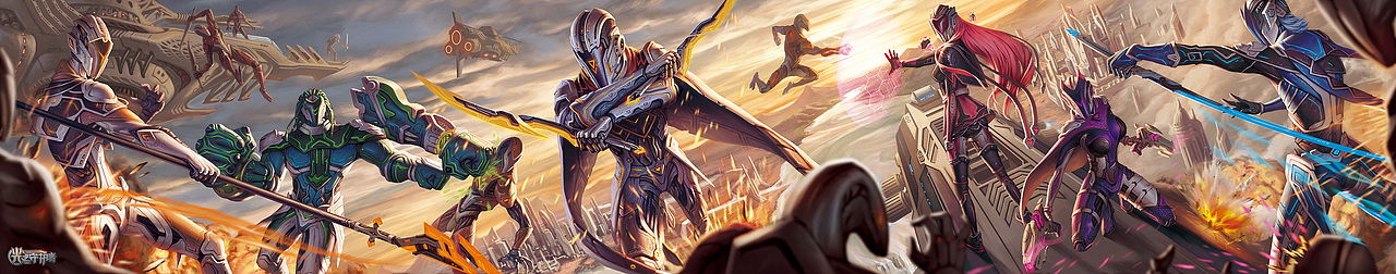 《光之守护者》游戏原画设计（图ZNzgyNTI4OTI=） - 游戏原画 - 站酷设计师画画的子杰原创素材 - 站酷ZCOOL