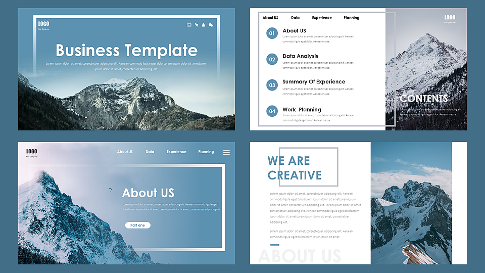 【耀你好看】大气商务时尚通用模板4（图ZMjc0OTA5OTc2） - PPT/Keynote - 站酷设计师熊猫大人pandaren原创素材 - 站酷ZCOOL