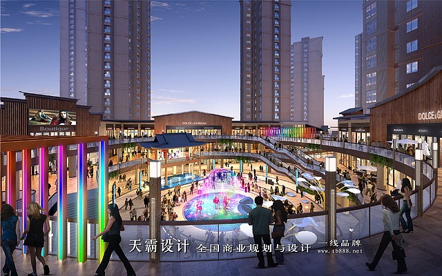 创意城市综合体设计效果图给顾客经常来的理由