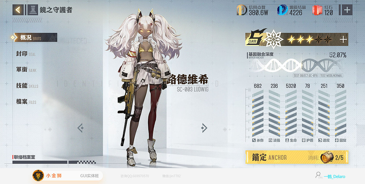 二次元GUI的系列作品集合