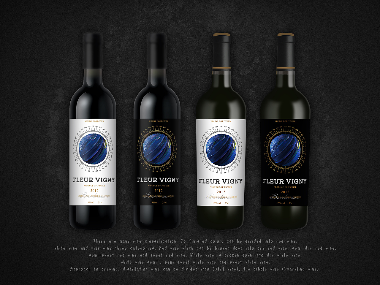 红酒标签设计(一)|平面|包装|joanna_0606 - 原创作品 - 站酷 (zcool)
