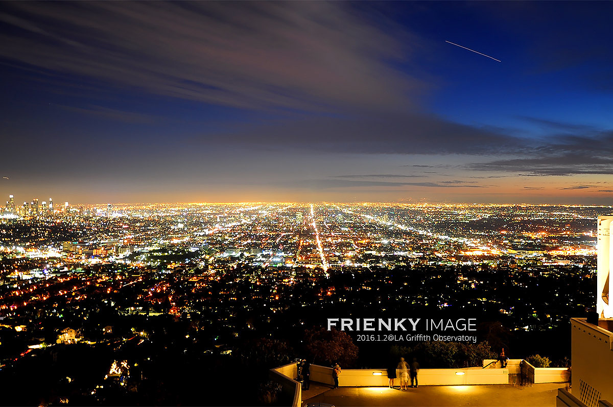 洛杉矶夜景天文台图片