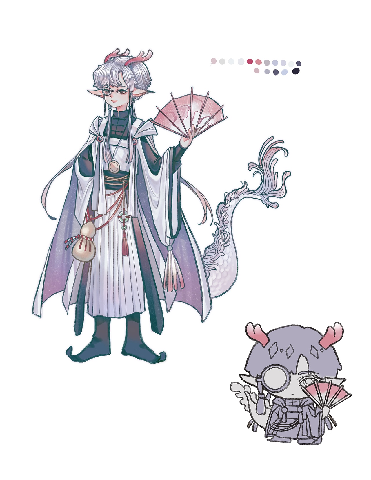 角色设计练习（图ZMjA3OTcyNTMy） - 创作习作 - 站酷设计师鲜虾鱼板太阳饼原创素材 - 站酷ZCOOL