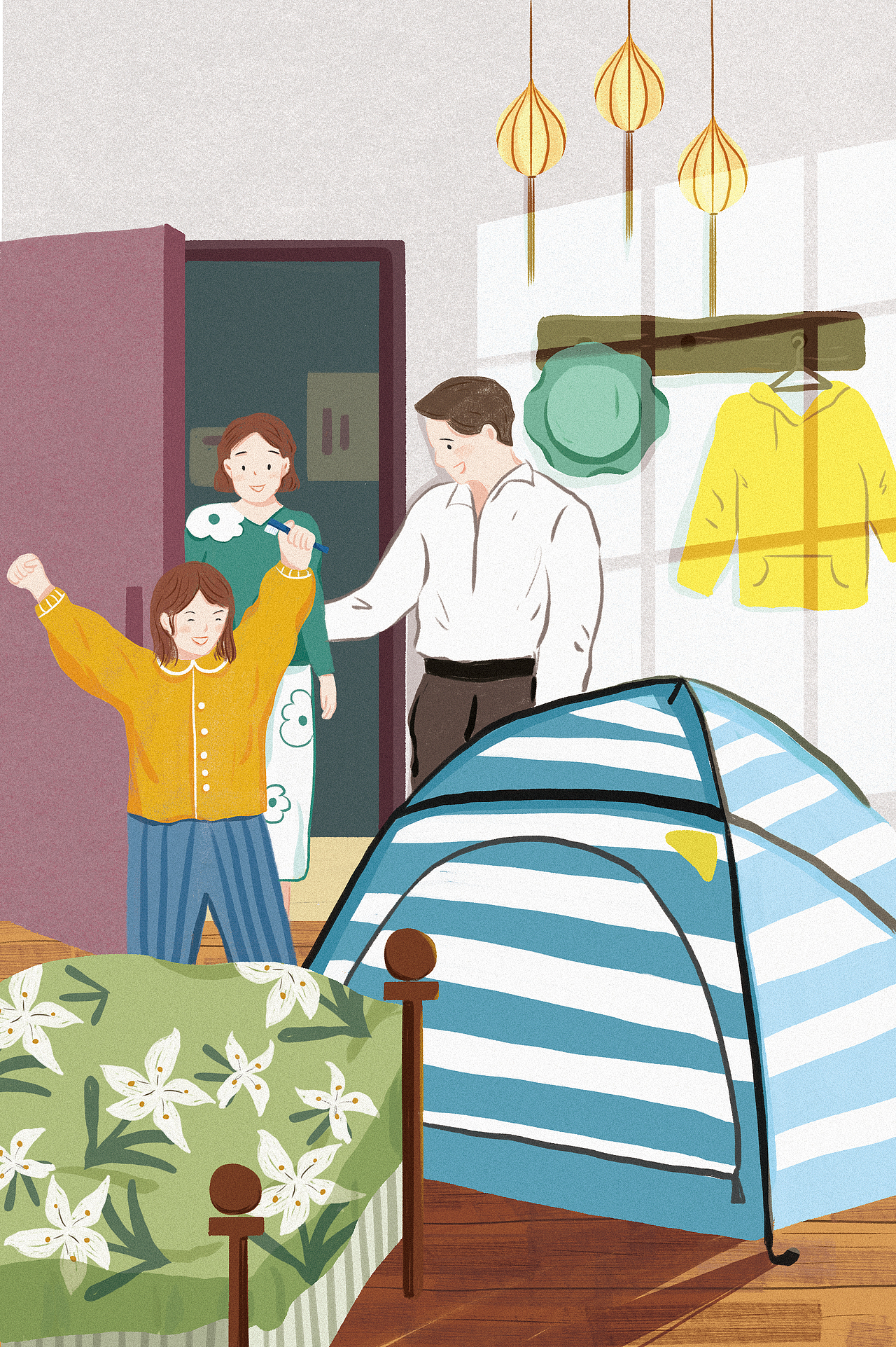 去年一些故事配图（图ZMjQ2Mjg5ODk2） - 儿童插画 - 站酷设计师大冰咂原创素材 - 站酷ZCOOL