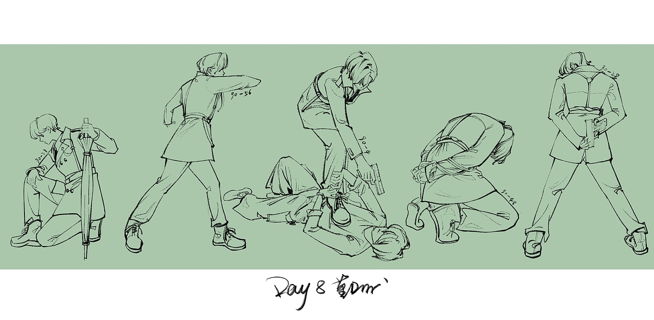 #速写60挑战赛#day8@速写班长