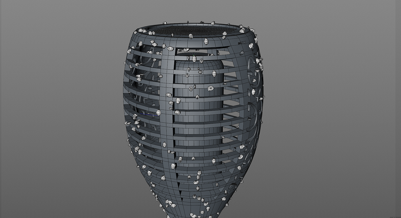 c4d keyshot ps 亚马逊火焰灯主图渲染