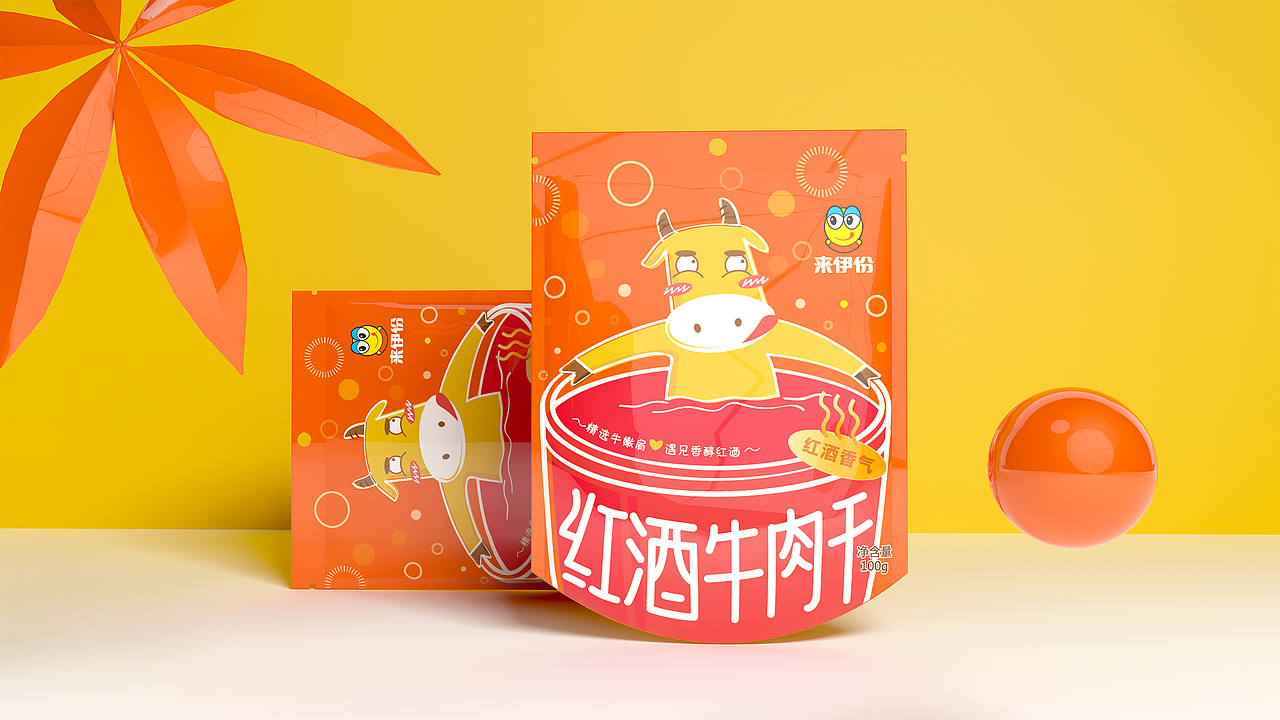 戎鹤 | 来伊份包装设计集合