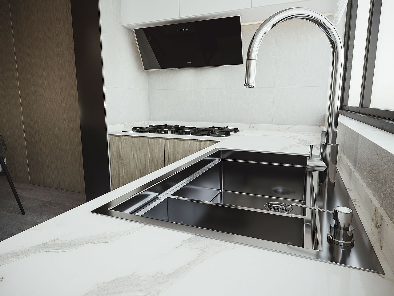 台式混搭 设计+表现（图ZMjY5ODM4OTE2） - 家装设计 - 站酷设计师壬一建筑设计原创素材 - 站酷ZCOOL