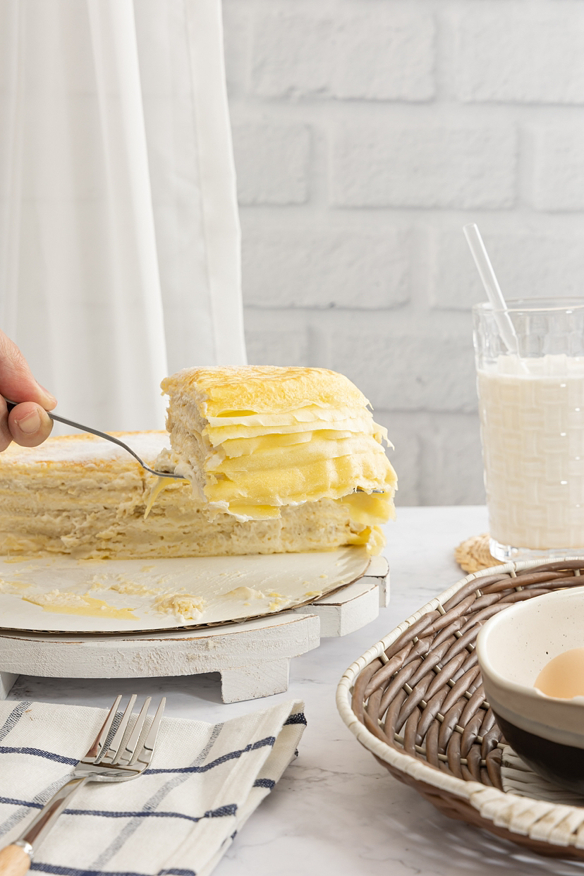 山姆榴莲千层（图ZMzM0NzE0NDIw） - 美食摄影 - 站酷设计师revtrr原创素材 - 站酷ZCOOL