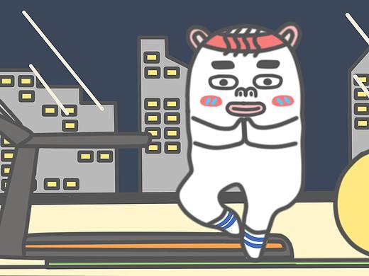 微信原创表情《霹霹猪》系列
