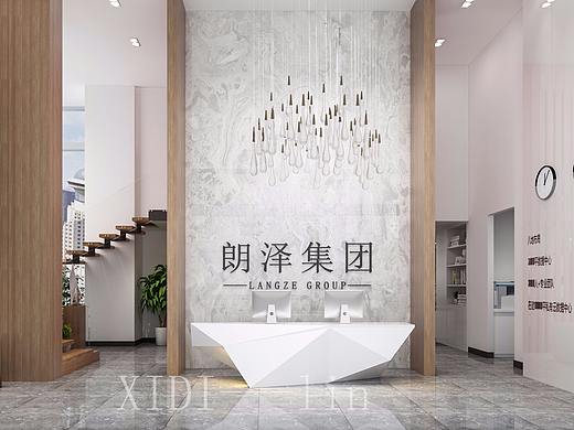 现代风办公室（个人主页-ZMzczMDYwNjg=） - 家装设计 - 站酷设计师找不着北1原创素材 - 站酷ZCOOL