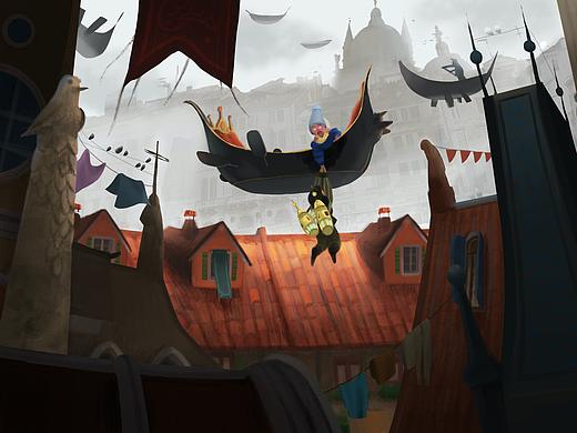 原画设定作品《The Rocketeer in Venice/火箭侠》