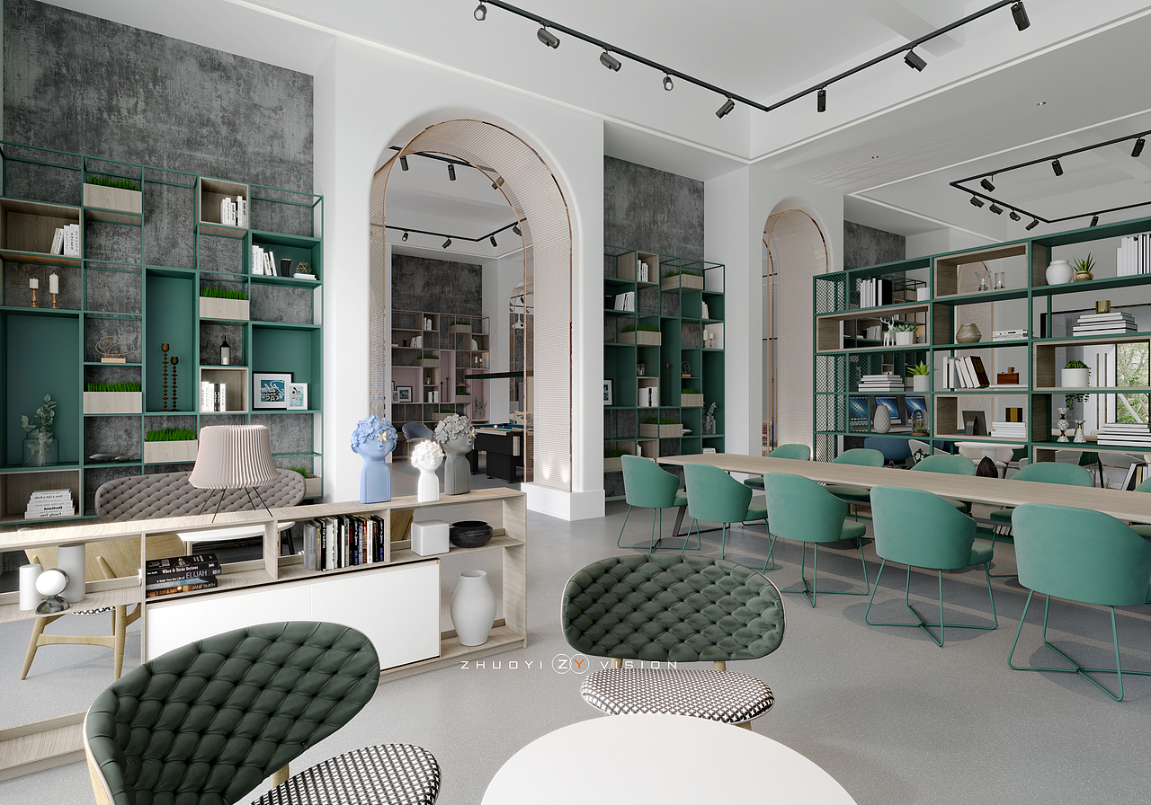 艺术活动中心设计表现   cr5.0