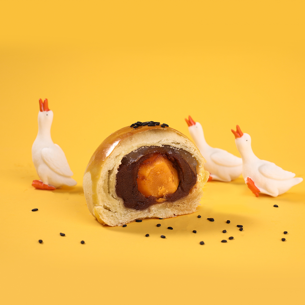 中秋月饼点心蛋黄酥