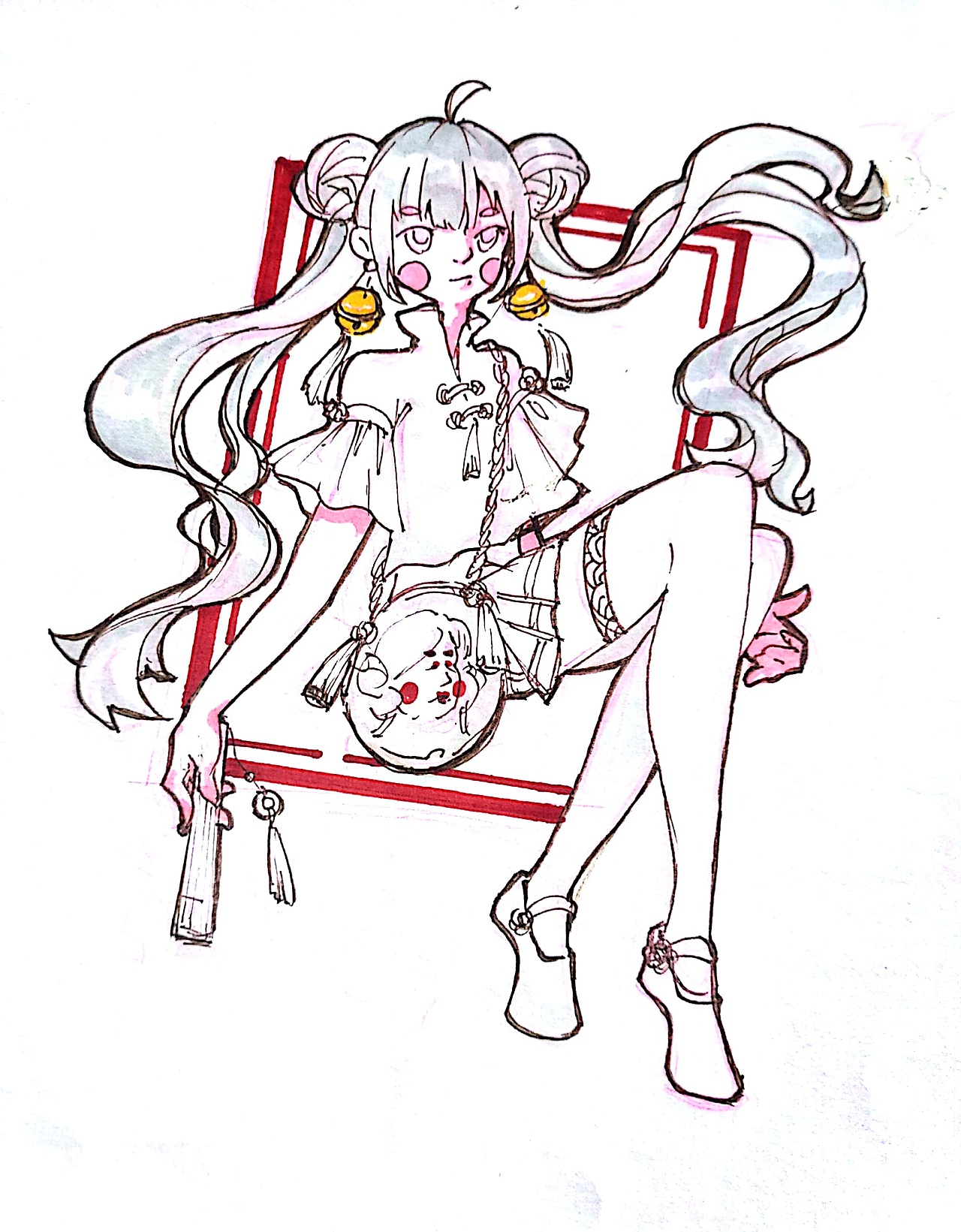 線稿練習(xí)（圖ZMTMyMDU0NTA0） - 創(chuàng)作習(xí)作 - 站酷設(shè)計(jì)師腦內(nèi)戰(zhàn)爭(zhēng)原創(chuàng)素材 - 站酷ZCOOL