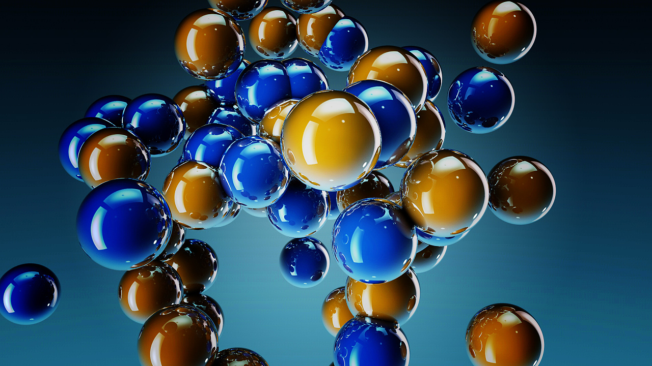 练习:好多的两种颜色的球