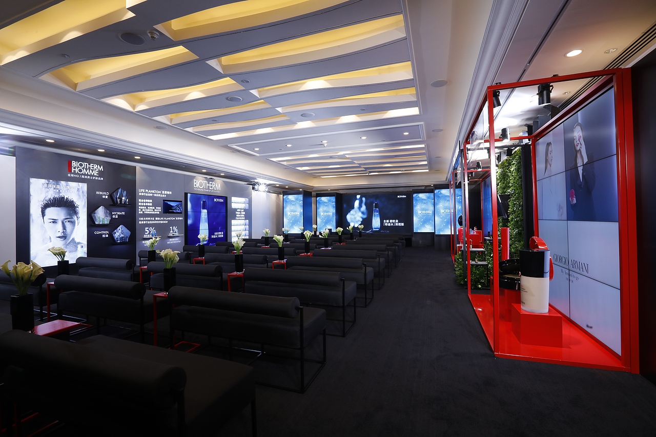 欧莱雅集团2018年度retailer meeting 阿玛尼&碧欧泉（图ZMTQxMTQ1MjEy） - 展陈设计 - 站酷设计师f110blizzard原创素材 - 站酷ZCOOL
