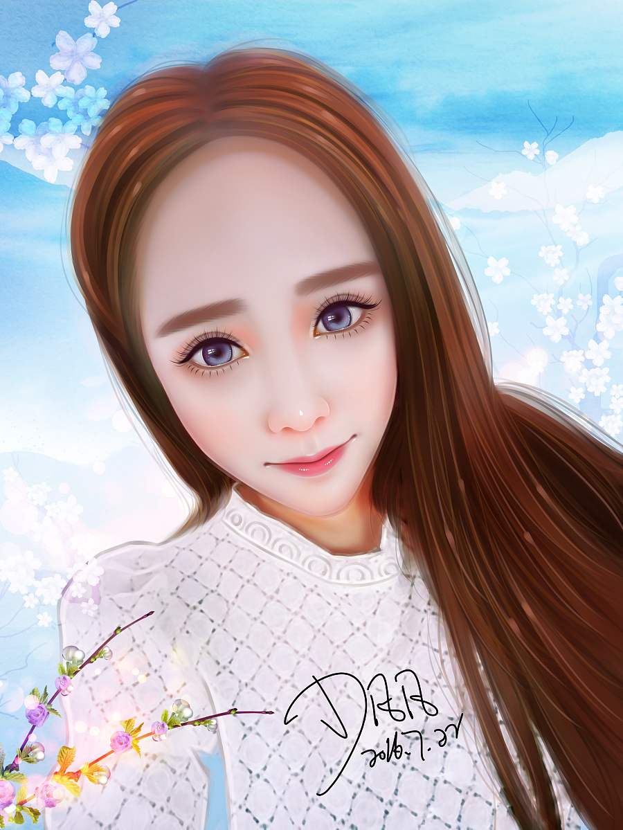 小凡凡转手绘美女图 [2p]