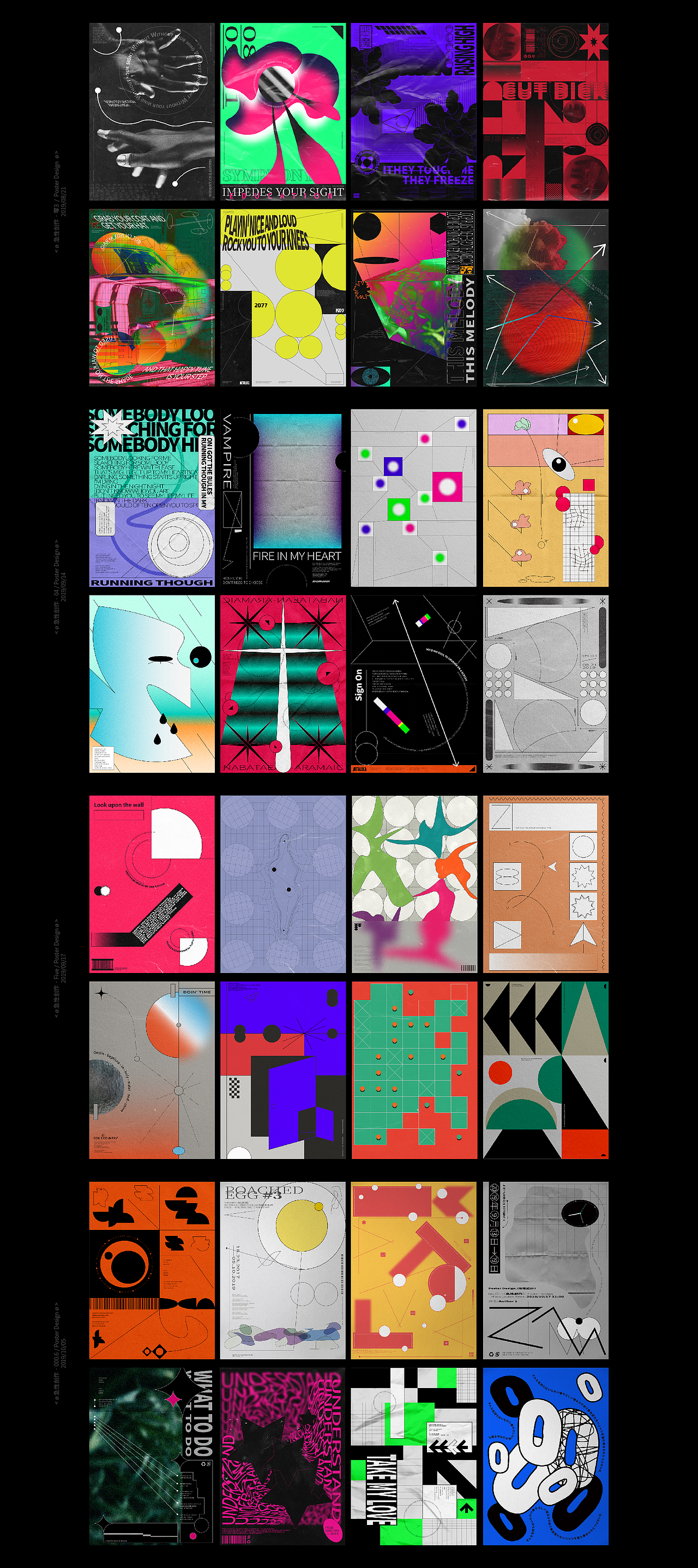 不怎么急的？阶段观察(1→10) — Poster ollection（图ZMTgzNjQwODIw） - 海报 - 站酷设计师zimm_wang原创素材 - 站酷ZCOOL