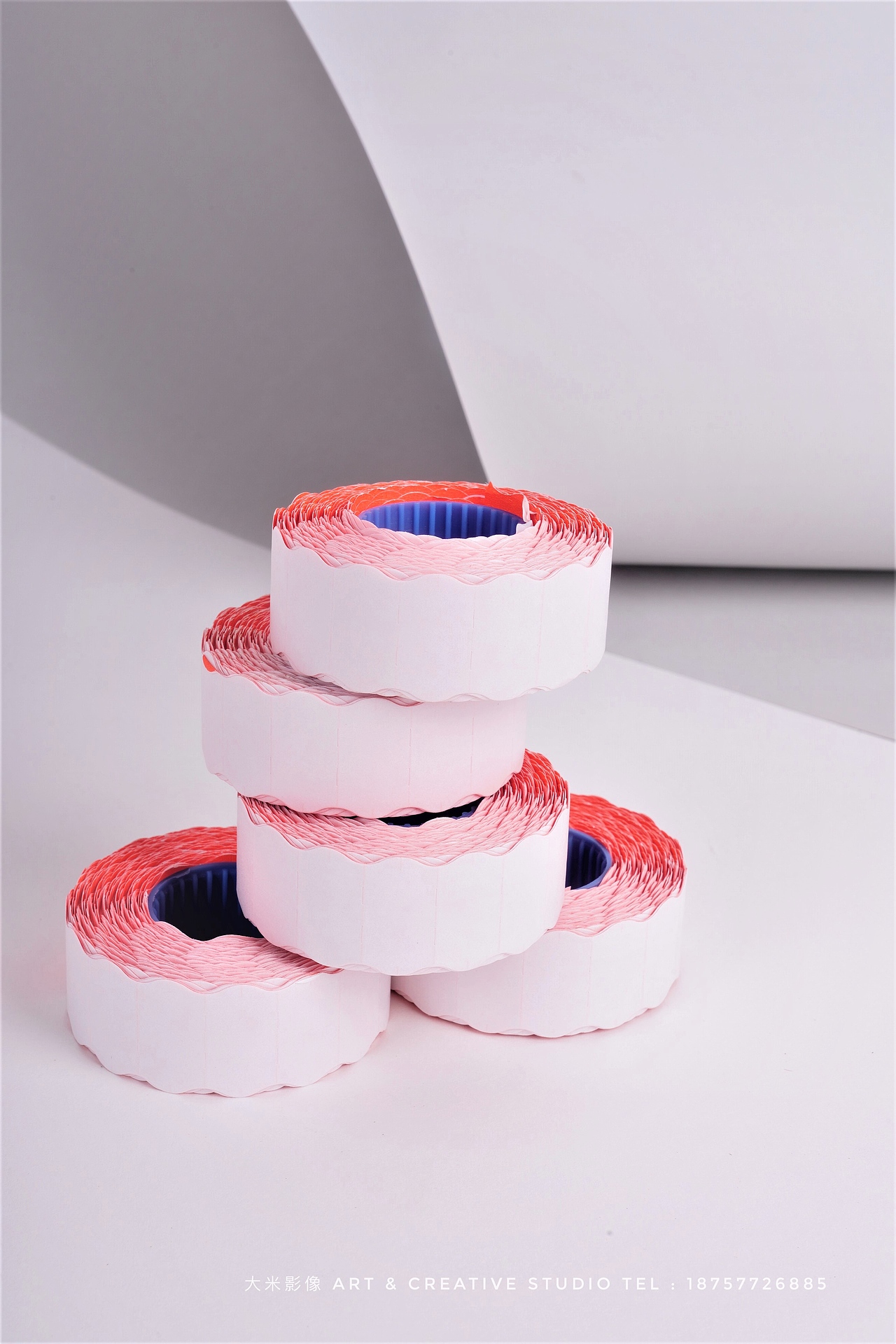 不干胶贴纸贴拍摄