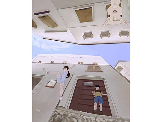 温暖人心系列插画二