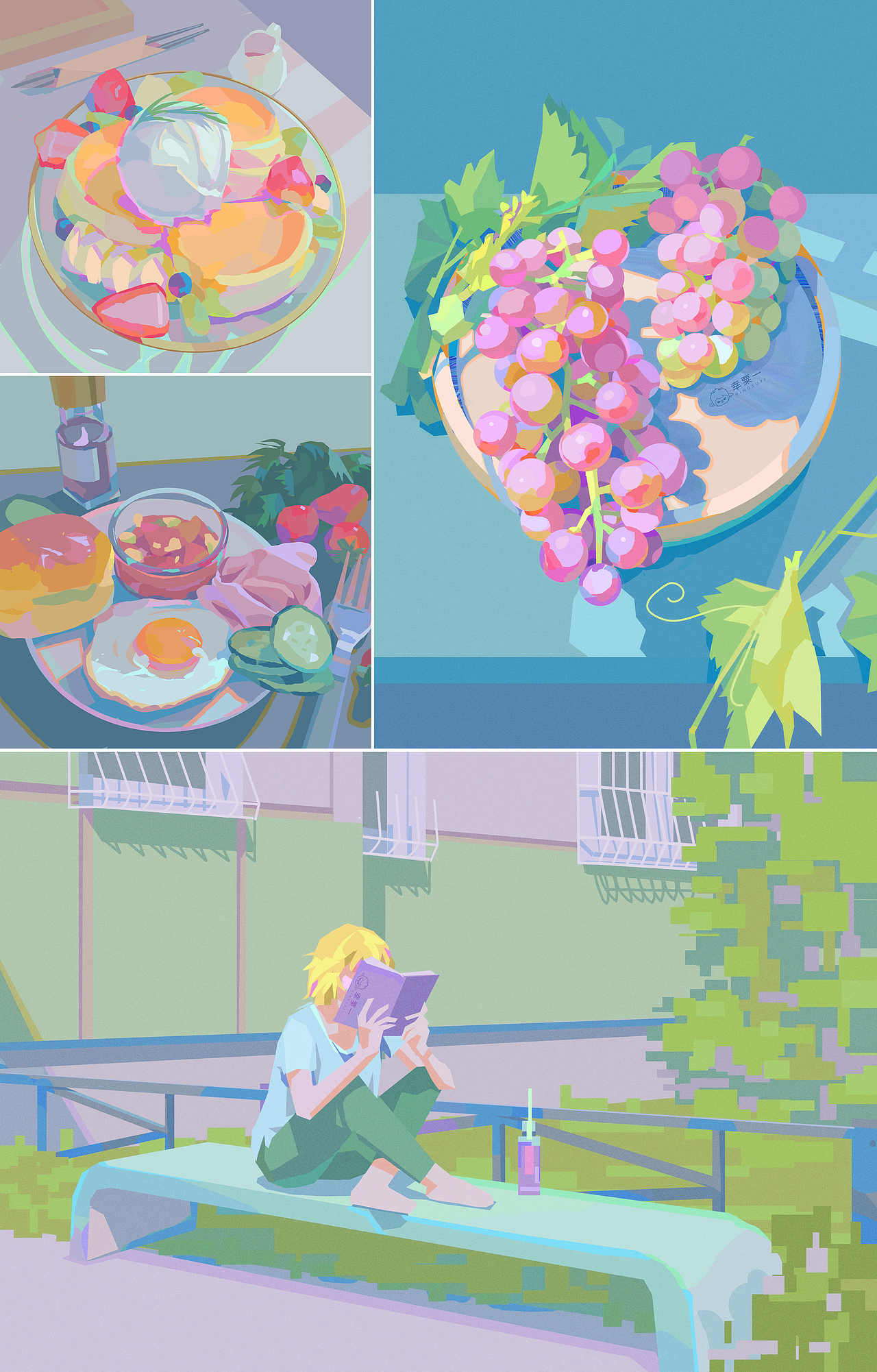 《8月日涂合集》