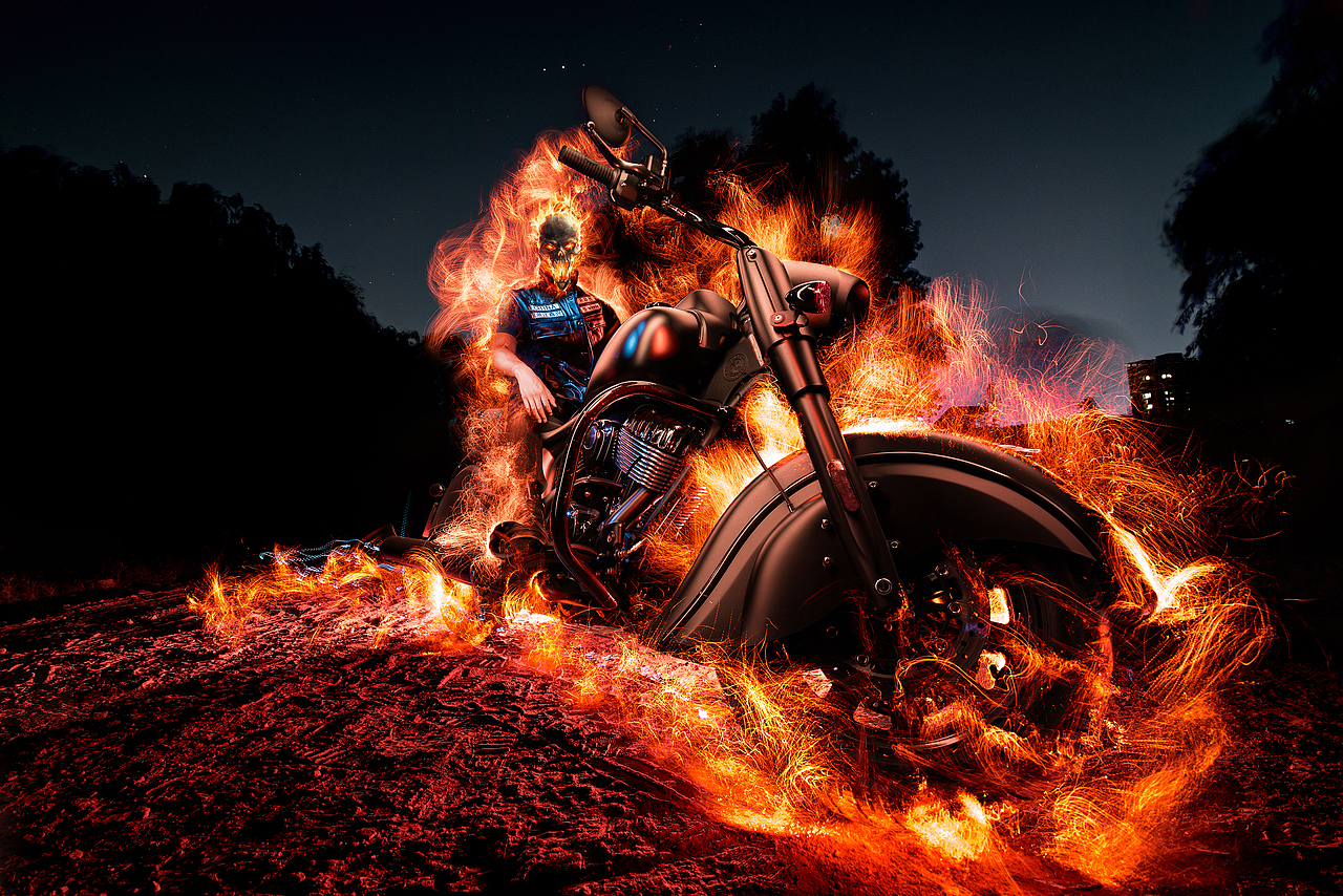 印第安酋长摩托车 indian chief