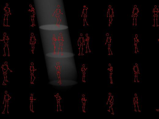 火柴人独舞（个人主页-ZNDU0MTk2MTY=） - 艺术插画 - 站酷设计师就是叫津津啊原创素材 - 站酷ZCOOL