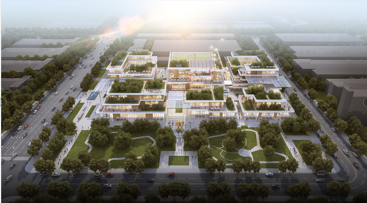 室外效果图（图ZMjYwMDc5MjU2） - 建筑/空间 - 站酷设计师林寒123原创素材 - 站酷ZCOOL