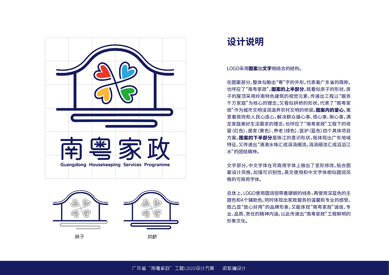 logo设计- 「南粤家政」