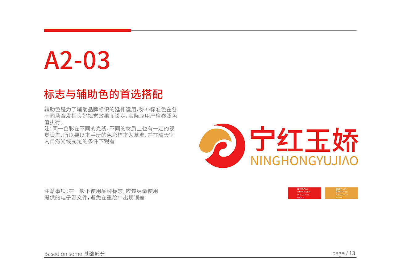 宁红玉娇VIS手册设计