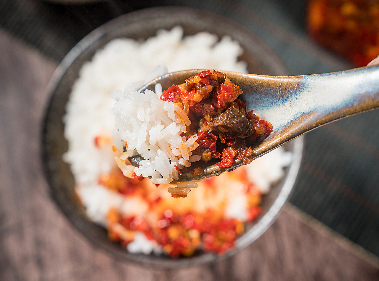 【来!干了这一碗牛肉酱】   电商产品拍摄
