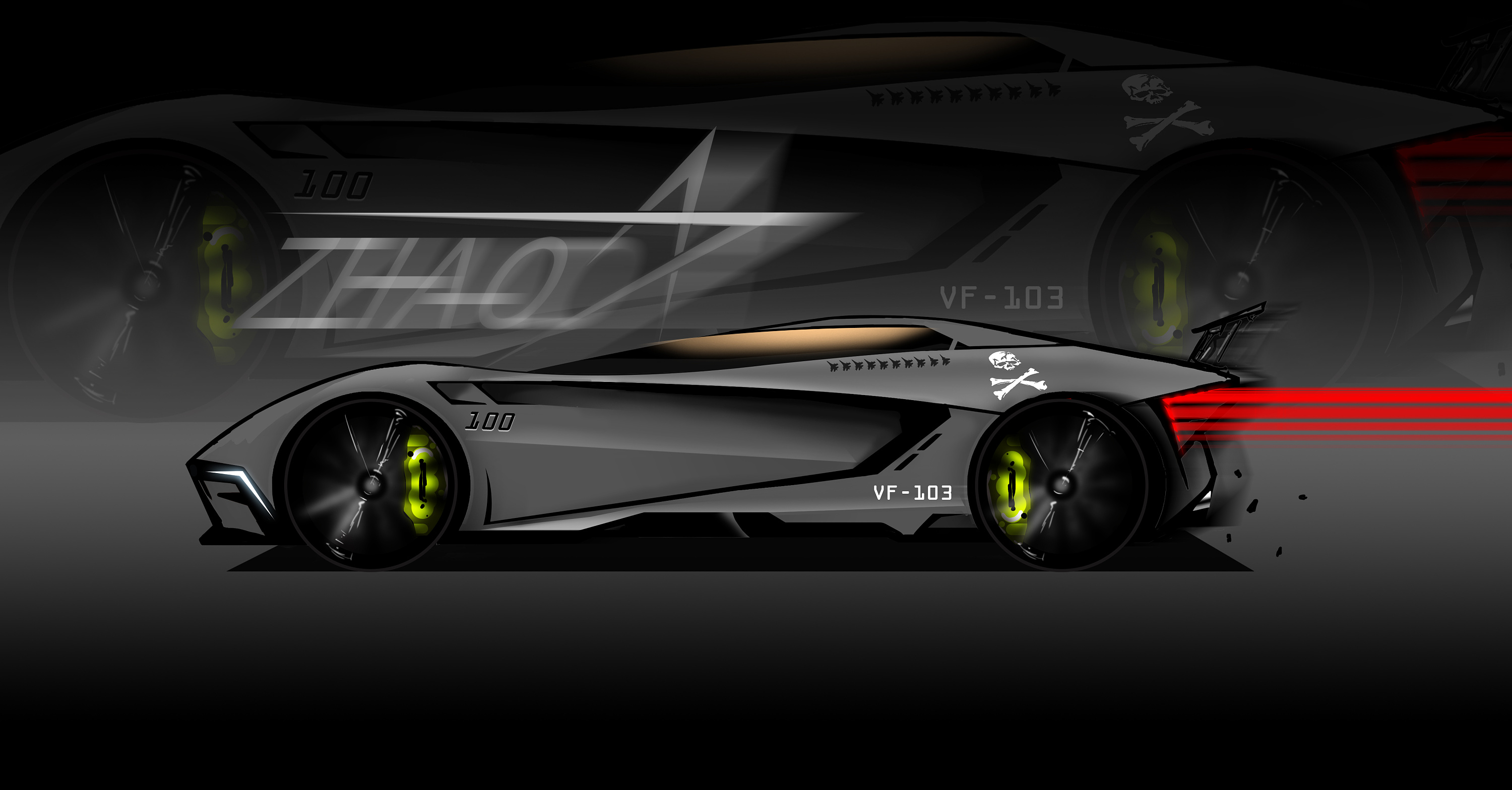 无聊画个车车喽|插画|概念设定|superzhao - 原创作品 - 站酷 (zcool)