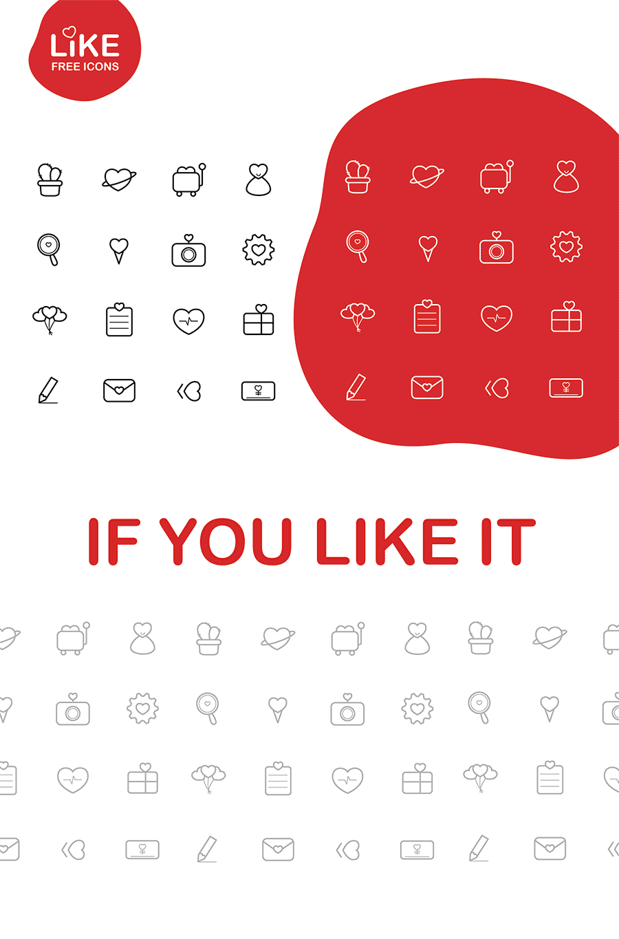 like主题free icon