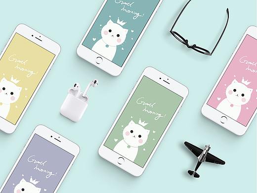 猫咪手机壁纸/屏保 A CAT