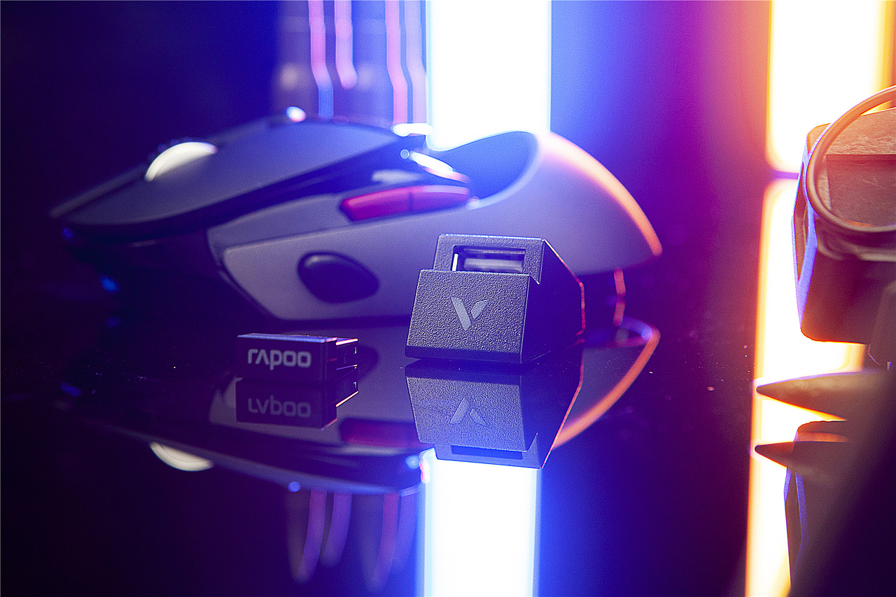 雷柏VT960双模无线游戏鼠标