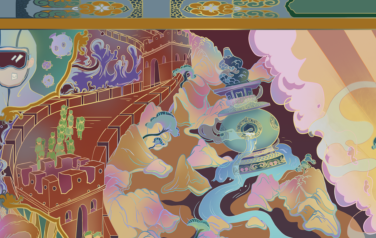 美丽中国|插画|创作习作|王one江 - 原创作品 - 站酷 (zcool)